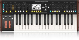 Behringer Deepmind 6 Analog synthesizer 37 Czarny, Biały