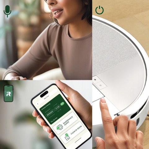Robot sprzątający mopujący iRobot Roomba 205 DustCompactor Combo biały