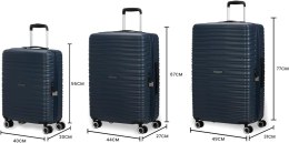 American Tourister Aerotech - 3-częściowy zestaw Niebieski