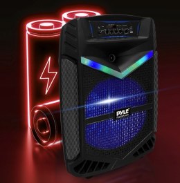 Głośnik przenośny karaoke z mikrofonem Pyle 1542B 1200 W subwoofer 15 cali