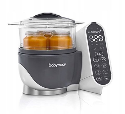 Robot kuchenny parowar Babymoov Nutribaby 500 W czarny 0,75 l 5 funkcji