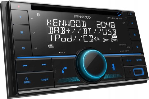 Kenwood DPX-7300DAB BT AUX USB DAB+ radio samochodowe 2-DIN
