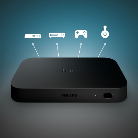 Philips Hue Play HDMI Sync-Box 4K Wi-Fi Czarny HDR10+ Dolby Vision