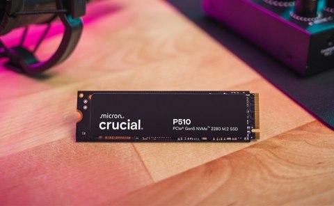 Dysk SSD Crucial P510 1TB M.2 2280 PCI-E x4 Gen5 NVMe CT1000P510SSD8