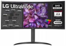 Monitor LED LG 34WQ75X-B 34 