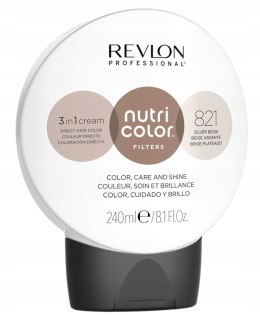REVLON NUTRI COLOR MASKA Koloryzująca 240ml - 821 SILVER BEIGE