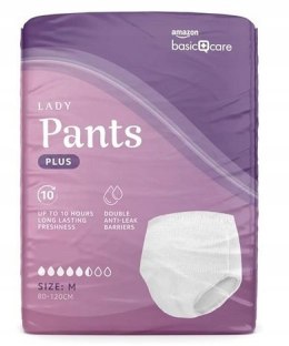 AMAZON BASIC LADY PANTS NORMAL MAJTKI CHŁONNE 80-120CM M 10SZT 3E40