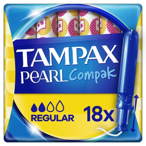 Tampax Compak Pearl Regular Tampony z aplikatorem, x72