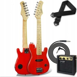 3rd Avenue Duży Zestaw gitara elektryczna + wzmacniacz - Rozmiar 1/4