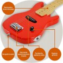 3rd Avenue Duży Zestaw gitara elektryczna + wzmacniacz - Rozmiar 1/4