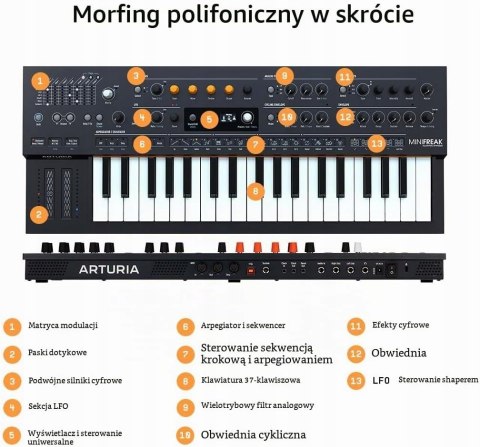 Arturia Minifreak syntezator W