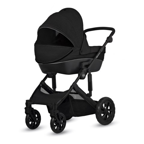 Kinderkraft wózek wielofunkcyjny PRIME LITE 3IN1 MINK PRO BLACK