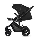 Kinderkraft wózek wielofunkcyjny PRIME LITE 3IN1 MINK PRO BLACK