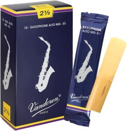 Vandoren stroiki do saksofonu altowego Traditional 2.5 9 sztuk