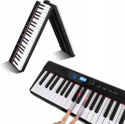 Coolmusic KD16 Składana klawiatura fortepianowa 88 klawiszy