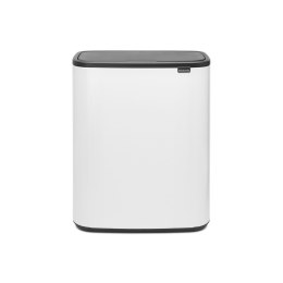 Kosz na śmieci metal Brabantia 60l biały