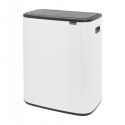 Kosz na śmieci metal Brabantia 60l biały
