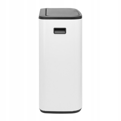Kosz na śmieci metal Brabantia 60l biały