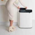Kosz na śmieci metal Brabantia 60l biały