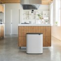 Kosz na śmieci metal Brabantia 60l biały