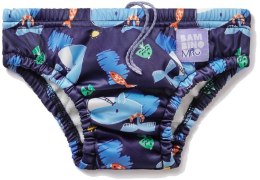 Majteczki kąpielowe Bambino Mio wielorazowe granatowe 1-2 lata