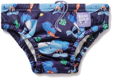 Majteczki kąpielowe Bambino Mio wielorazowe granatowe 1-2 lata