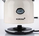 Czajnik elektryczny Korona 20666 2200 W 1,7 l beżowy/brązowy