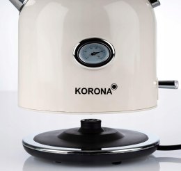 Czajnik elektryczny Korona 20666 2200 W 1,7 l beżowy/brązowy