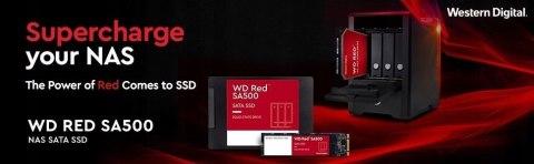 Dysk SSD Western Digital Red SA500 2TB M.2 SATA WDS200T1R0B