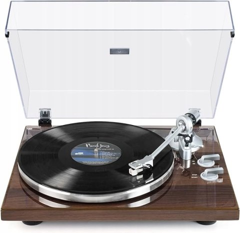 Gramofon H0056, napęd paskowy, 33/45 obr./min, wkładka AT 3600L