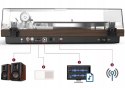 Gramofon H0056, napęd paskowy, 33/45 obr./min, wkładka AT 3600L