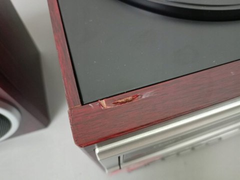 Gramofon Trevi TT1072 Wood brązowy
