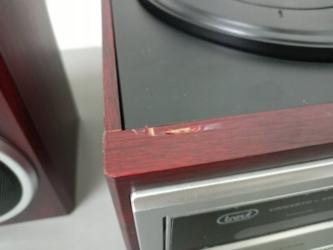 Gramofon Trevi TT1072 Wood brązowy