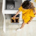 Kosz na śmieci Relaxdays 31 l 3 -komorowy