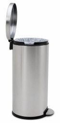 Kosz na śmieci stal nierdzewna simplehuman 30l srebrny