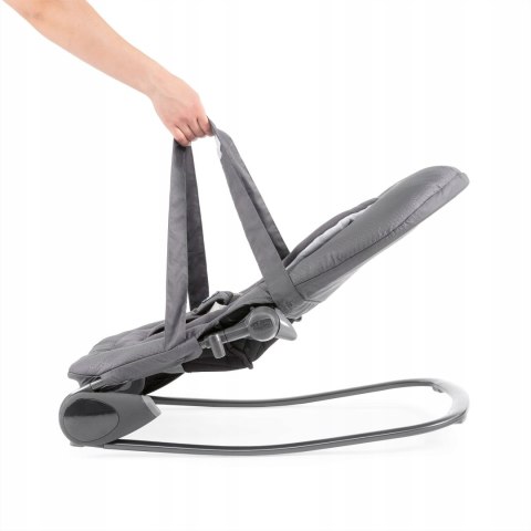 Leżaczek dla niemowląt Chicco Hoopla Moon Grey bujaczek 0-18 kg
