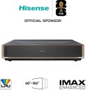 Projektor Hisense PT1 4K UHD 2500 ANSI TriChroma Laser UST Smart