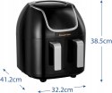 Russell Hobbs SatisFry Dual 8,5L Frytkownica Beztłuszczowa 2x4,25L