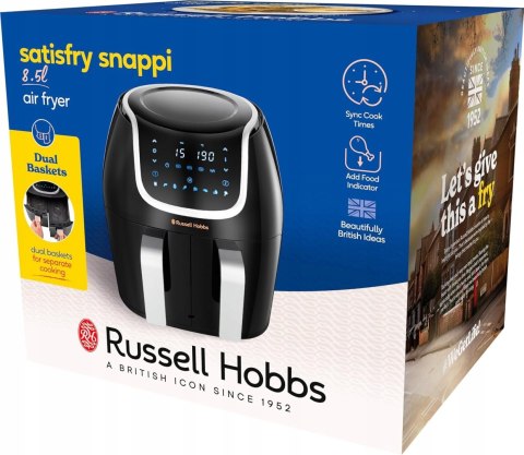 Russell Hobbs SatisFry Dual 8,5L Frytkownica Beztłuszczowa 2x4,25L