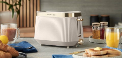 Toster Russell Hobbs Bronte 26761-56 Kremowy beżowy/brązowy 980 W
