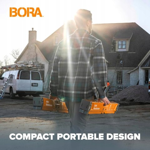BORA Workhorse XT Saw Horses 2 Pack Składana para ciężkich koni piłowych