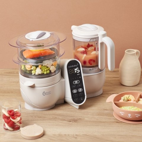 Babymoov Nutribaby+ Mineralny Beżowy Multifunkcyjny Robot 2,2l 500W