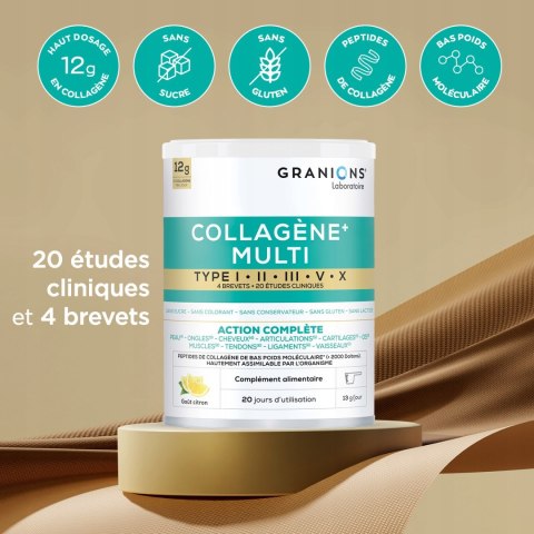 Granions Collagen + Multi Type I, II, III, V, X 260 g