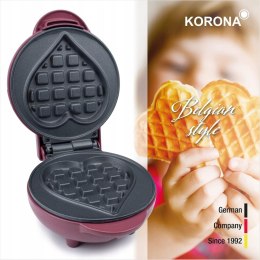 Korona 41006 Mini gofrownica w kształcie serca
