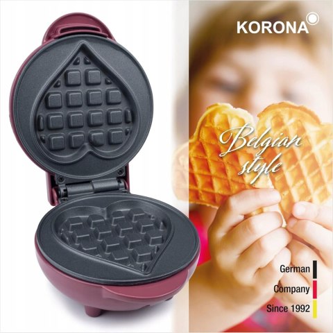 Korona 41006 Mini gofrownica w kształcie serca