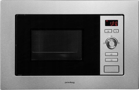 Kuchenka mikrofalowa do zabudowy Privileg AG820B8Q 20L Grill 800W