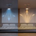 LAMPA SUFITOWA LED z WIATRAKIEM WENTYLATOR SUFITOWY 106cm FIXED BLADE