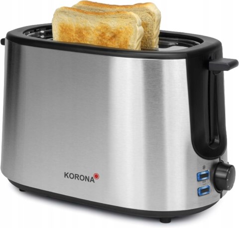 Toster Korona 21255 srebrny/szary 550 W