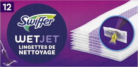 Wkład czyszczący Swiffer WetJet wielowarstwowy 12 szt.