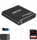 AGPtek Cyfrowy odtwarzacz multimedialny Full HD